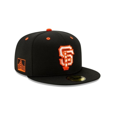 Sapca New Era San Francisco Giants MLB Batting Practice 59FIFTY Fitted - Negrii